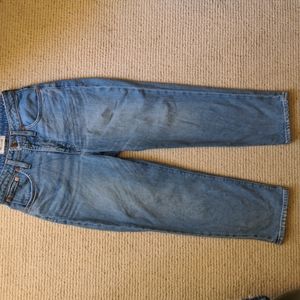 Madewell curvy classic straight leg jean